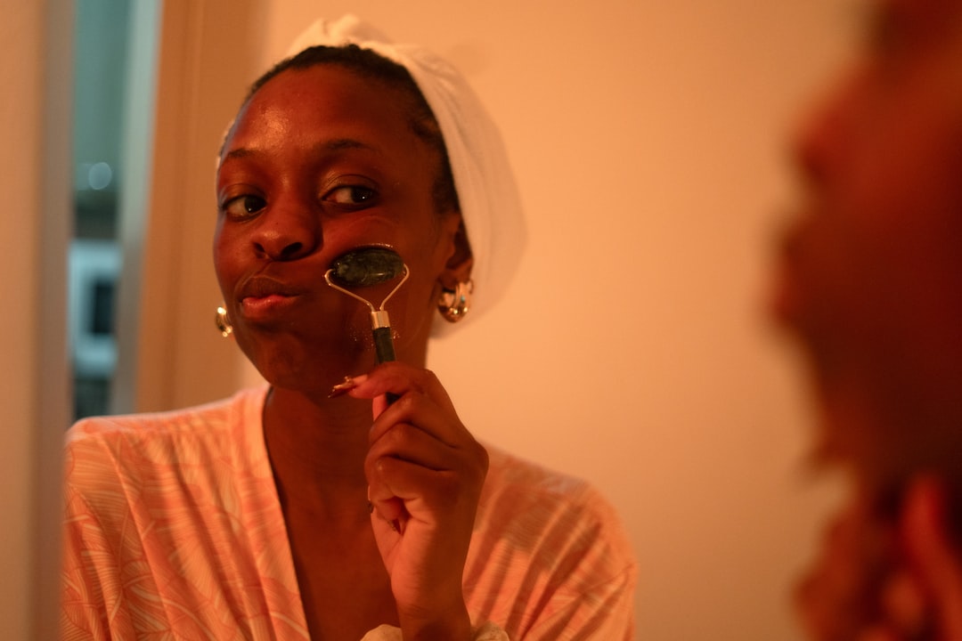 Anti-aging facial treatment with lifting and contouring techniques