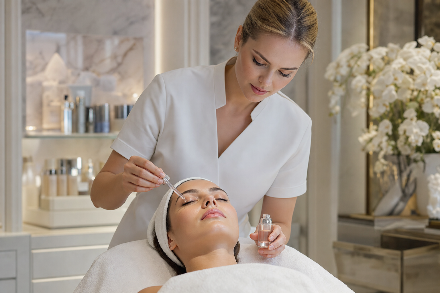 Cellcosmet Swiss cellular peptide anti-aging facial treatment