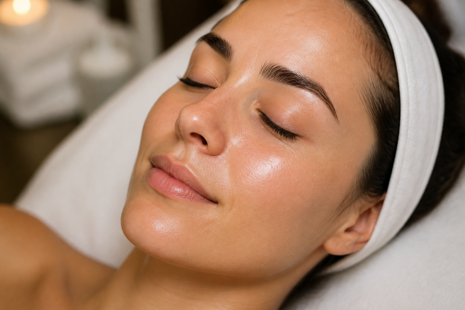 Even, luminous skin tone after Nir-DPL Milk-Light Therapy